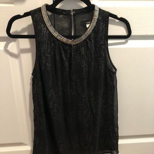 Dressy sleeveless top
